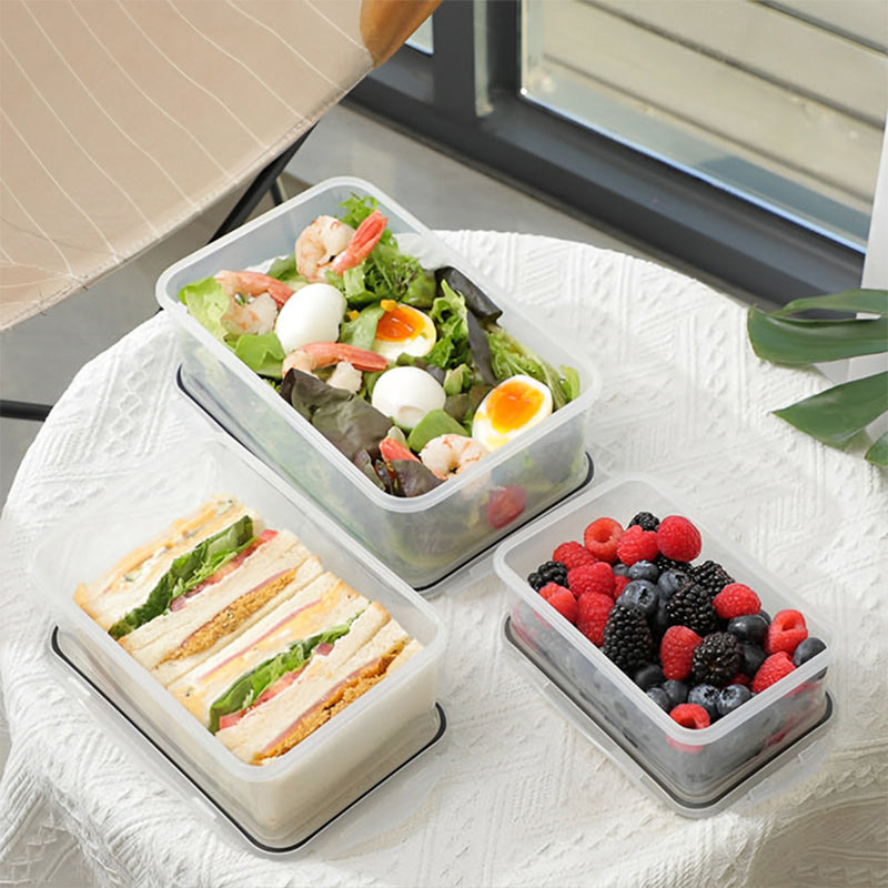 14PCS Plastic Food Storage Containers with Lids - Includes Labels