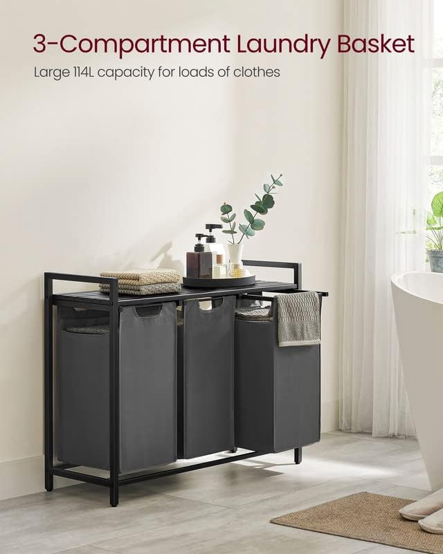 3 Pull-Out Laundry Basket