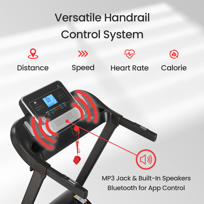 Control System of DynaSpace X2 Fitness Treadmill for Workout Monitoring