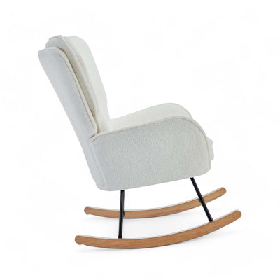 Recliner Rocking Chair - Cream