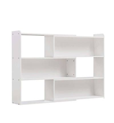 Bridget Extendable Wooden Bookshelf - White