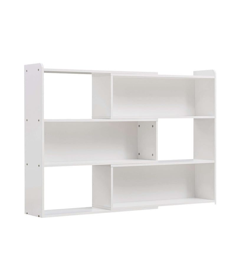 Bridget Extendable Wooden Bookshelf - White