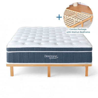 Desmond Signature Mattress and Bed Frame Combo - Queen Size