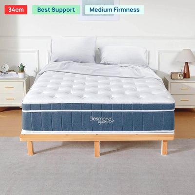 Desmond Signature Mattress and Bed Frame Combo - Queen Size