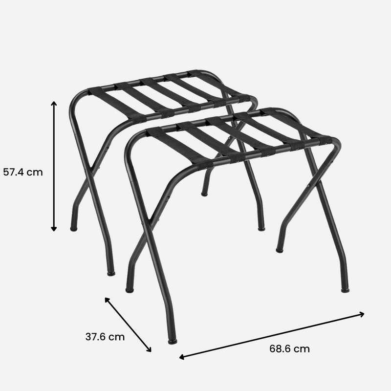 Luggage Rack Suitcase Stand (Set of 2)