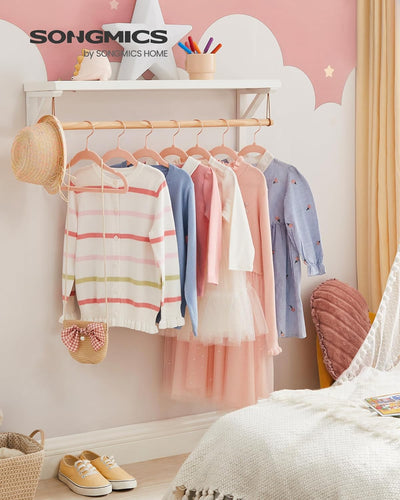 Set of 50 Kids Baby Velvet Coat Hangers in Rose Pink