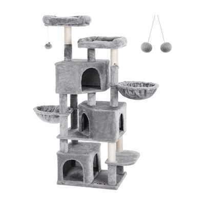 Large Cat Tree with 3 Cat Caves