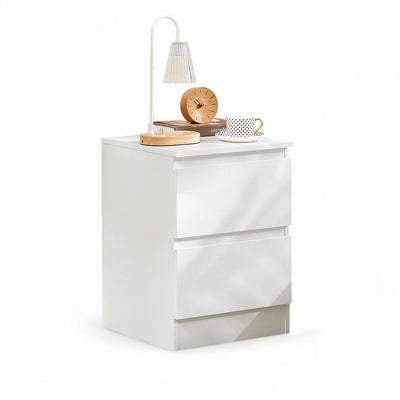 Nola Bedside Table - White