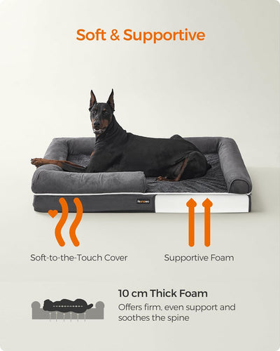 Orthopedic Dog Bed - Side View