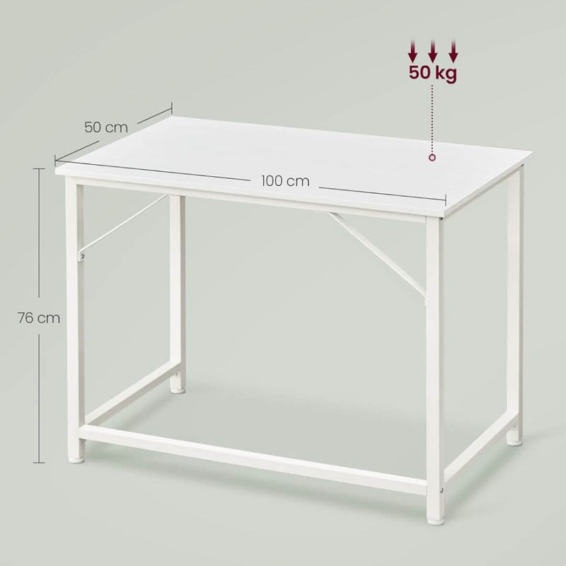 Study Computer Desk - White