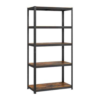 Adjustable Garage Storage Shelves 100 x 50 x 200 cm - Rustic Brown