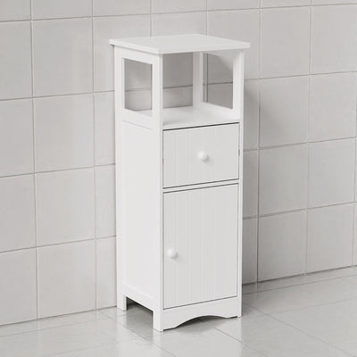 Luca Bathroom Storage Cabinet - White