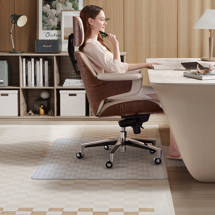 Office Chair Mat for Carpets with Lip 120x90cm Space General