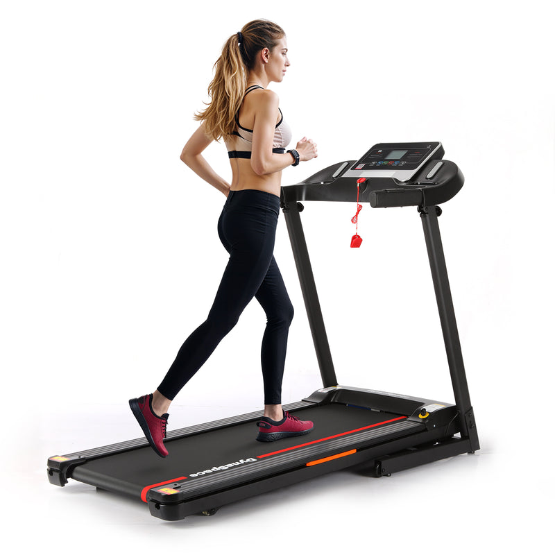 Front view of DynaSpace X2 Running Fitness Treadmill