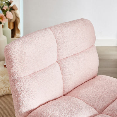 Emma Cross-Legged Office Chair - Pink, Base Detail