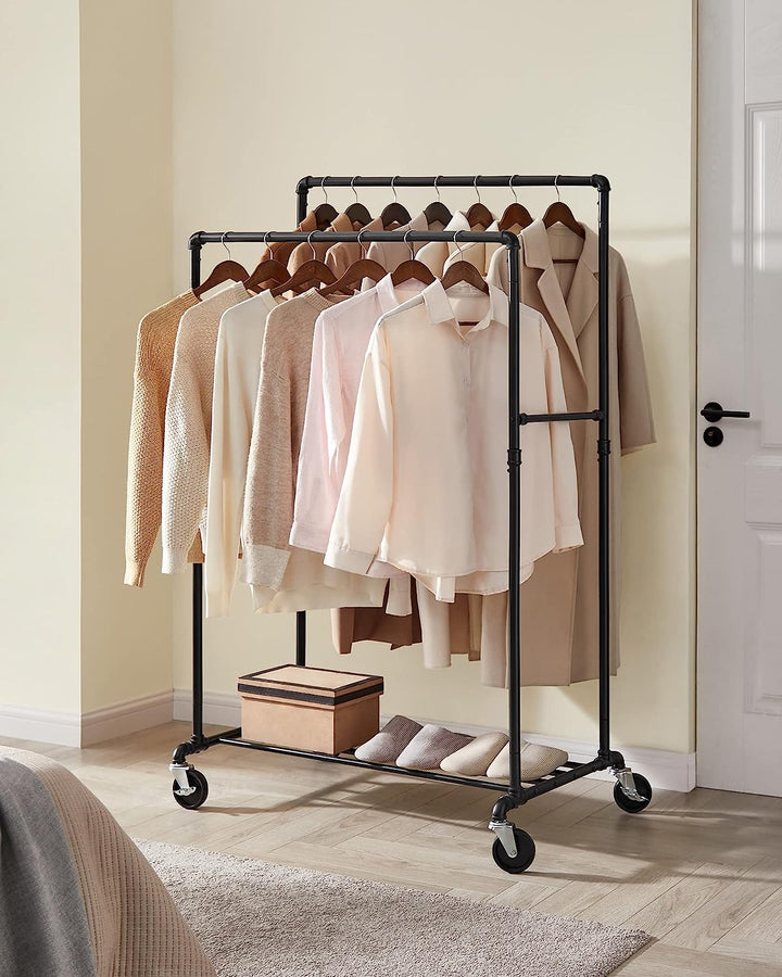 Commercial clothes rack nz sale