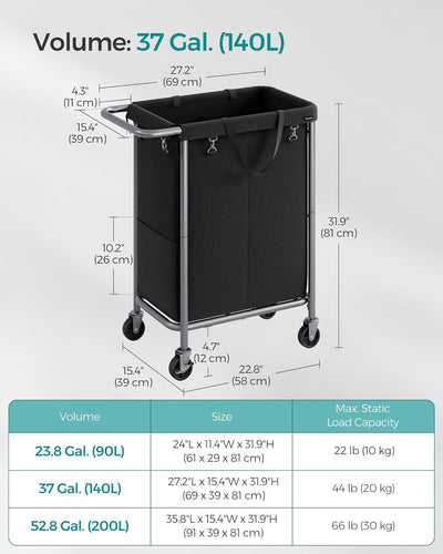 Laundry Sorter placed in a modern laundry room setting, enhancing decor and functionality