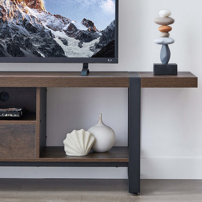 Nova TV Entertainment Stand - Dark Oak