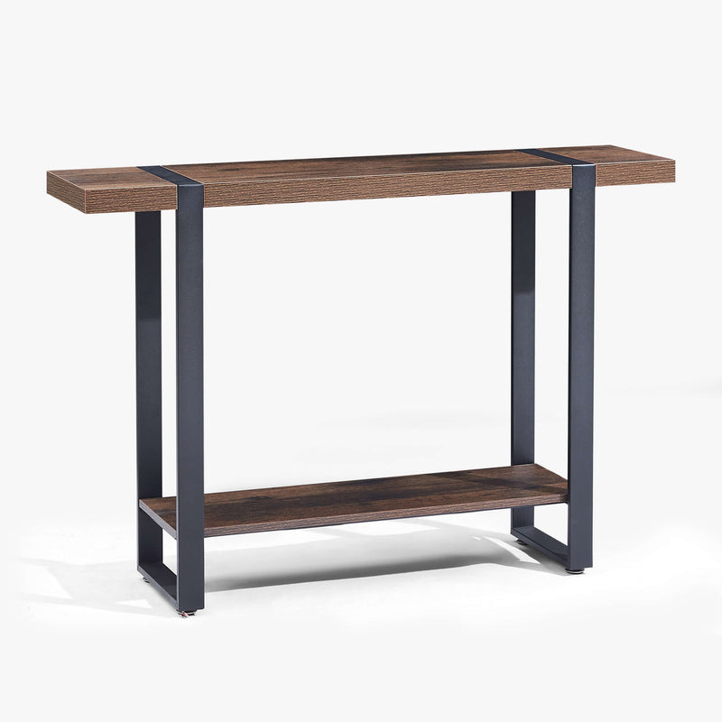 Nova Console Table with Storage Shelf - Dark Oak