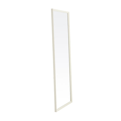 Back view of the Sorelle Rectangular Full Length Dressing Mirror showing its sturdy build
