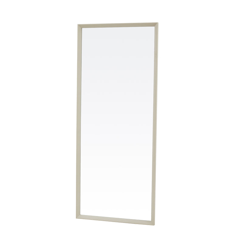 Lifestyle image of the Sorelle Rectangular Full Length Dressing Mirror in a contemporary home interior
